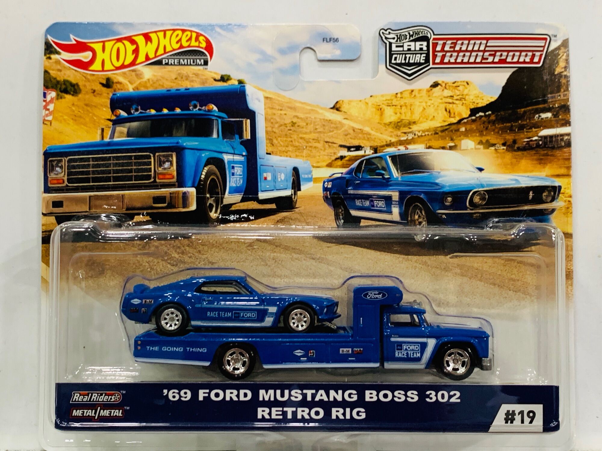 Hobby Store xe mô hình Hot Wheels Team Transport Ford Mustang Boss