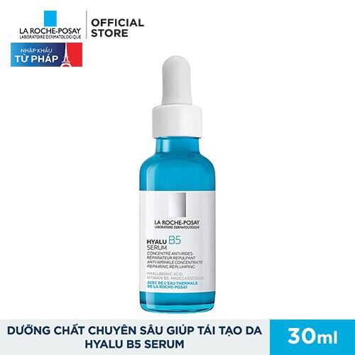 Tinh chất serum b5 LA ROCHE-posay hydra 30ml- dưỡng ẩm phục hồi da mỏng yếu.tăng cường độ bóng mịn cho da
