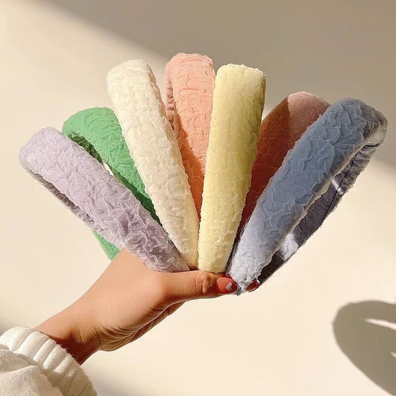 Bờm băng đô cài tóc cho nữ bản to nhiều màu