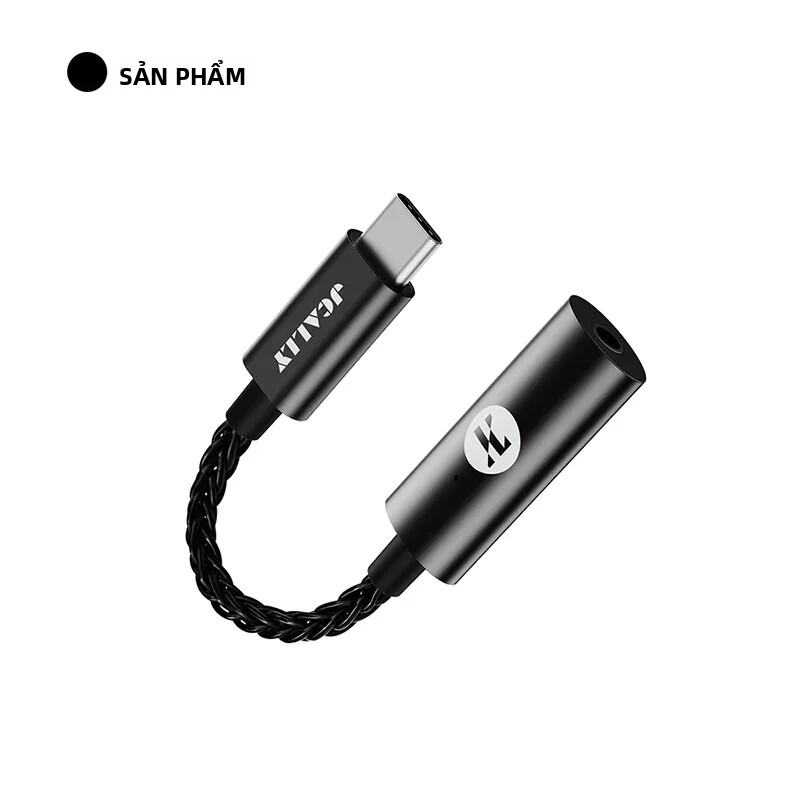JCALLY CS43131 Bộ Chuyển Đổi Âm Thanh Kỹ Thuật Số DAC Lightning Sang 35 Mm Cho iPhone iOS & Android 