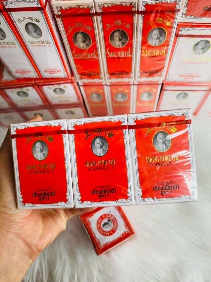 Dầu gió Thái Lan Siang Pure Oil (chai nhỏ 3ml)