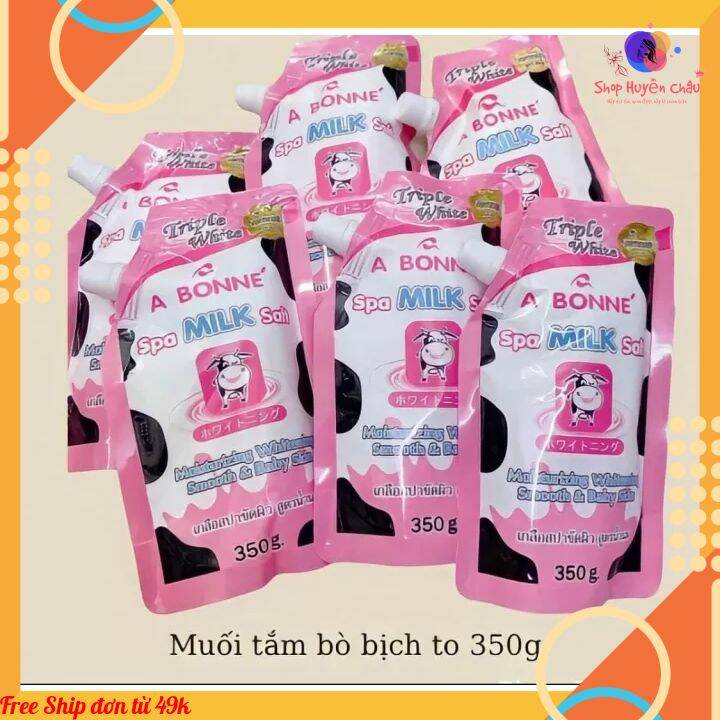 Muối tắm bò sữa 350gr