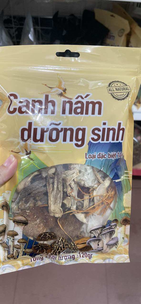 Canh nấm dưỡng sinh lẩu nấm