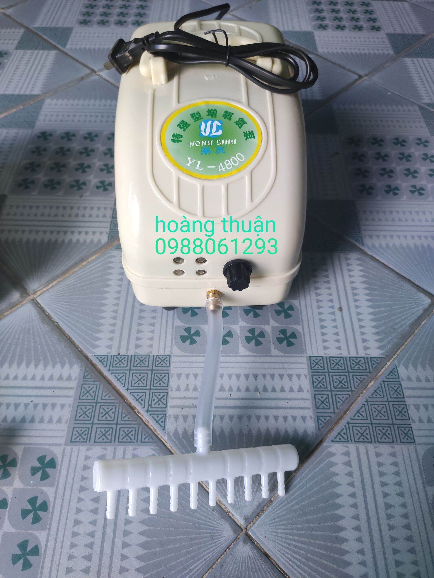 Máy Sục Khí Oxy Tích Điện YL 4800