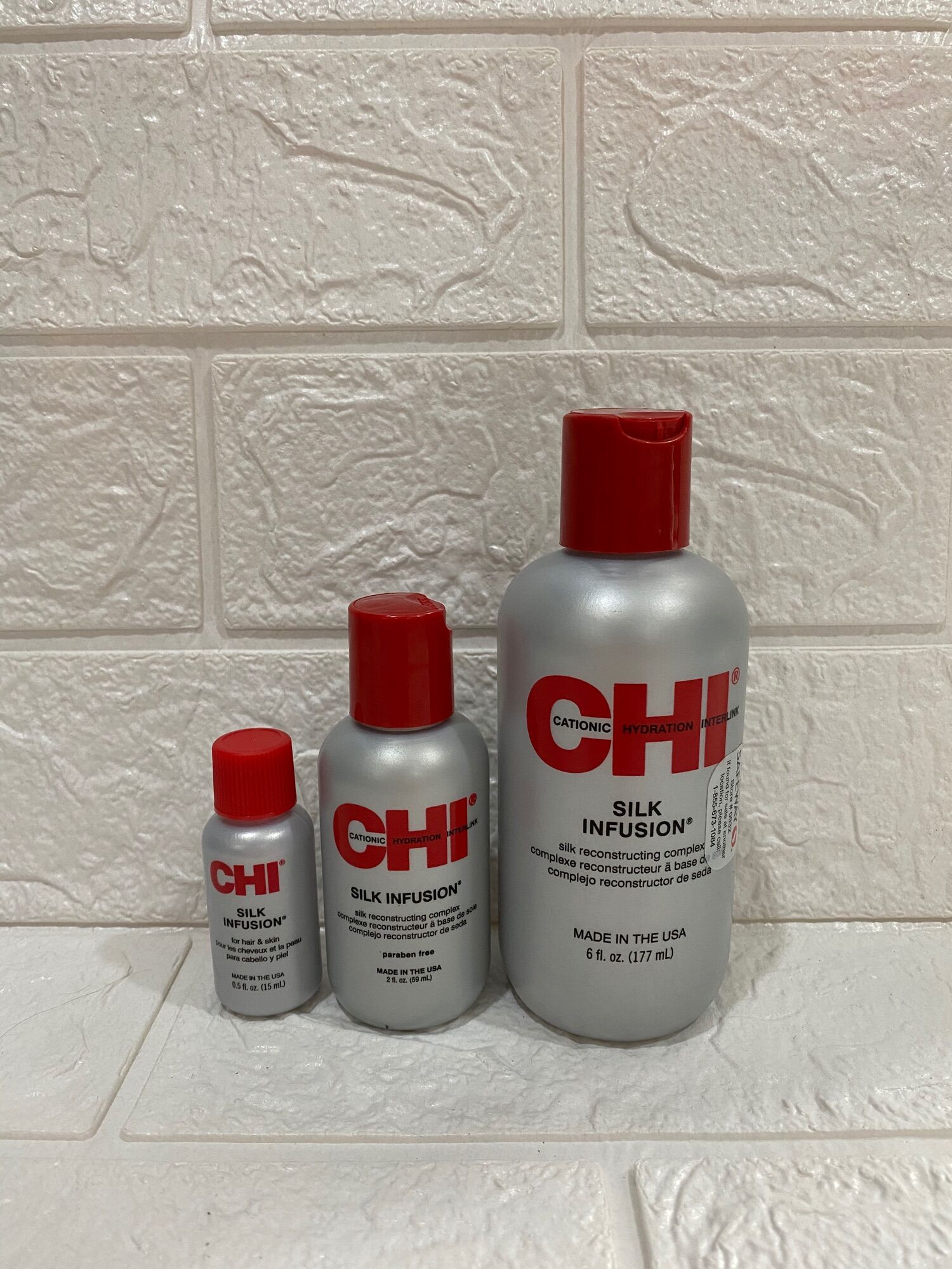 Tinh dầu dưỡng bóng tóc CHI SILK FUSHION