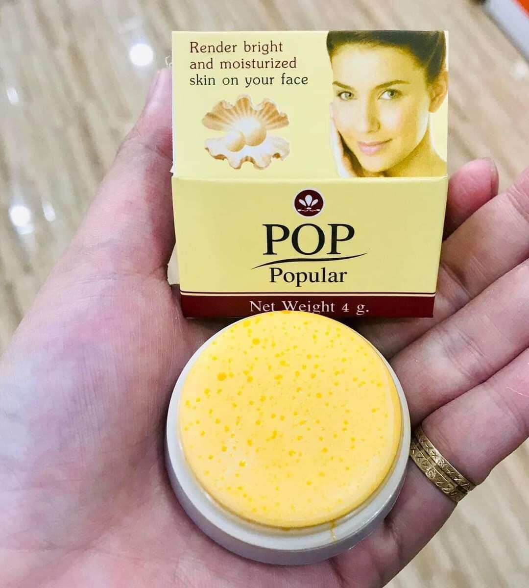 Kem dưỡng trắng da, mờ thâm sạm pop pearl cream 4g