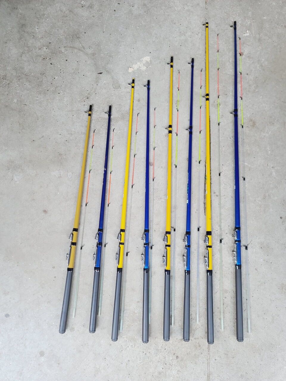 Cần câu tôm mực lánhi 1m5 - 1m8 và 2m1