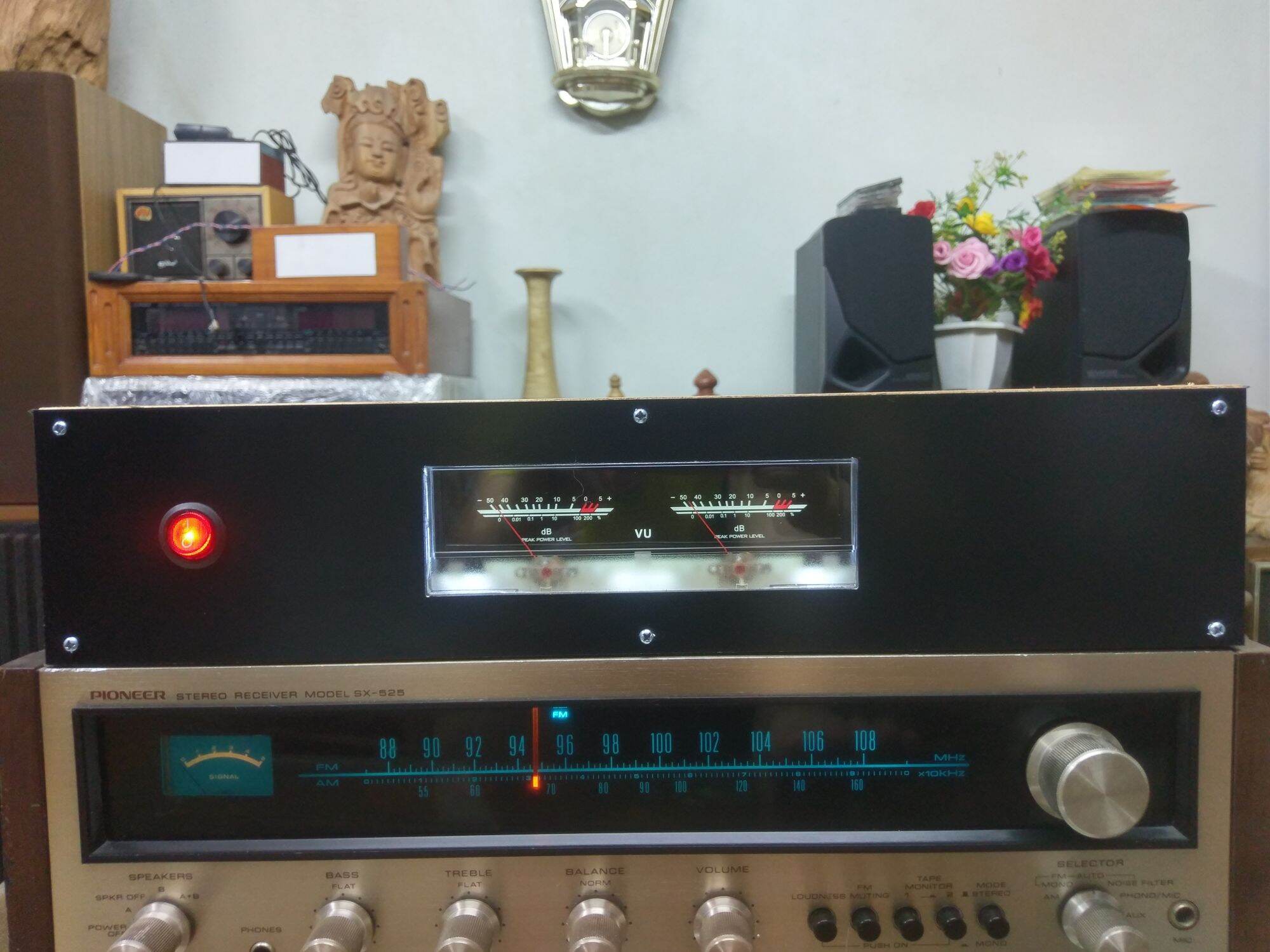 Đèn kim vẩy vu nháy theo nhạc - led nháy theo nhạc - hộp gỗ sang trọng đẹp xuất sắc 2021