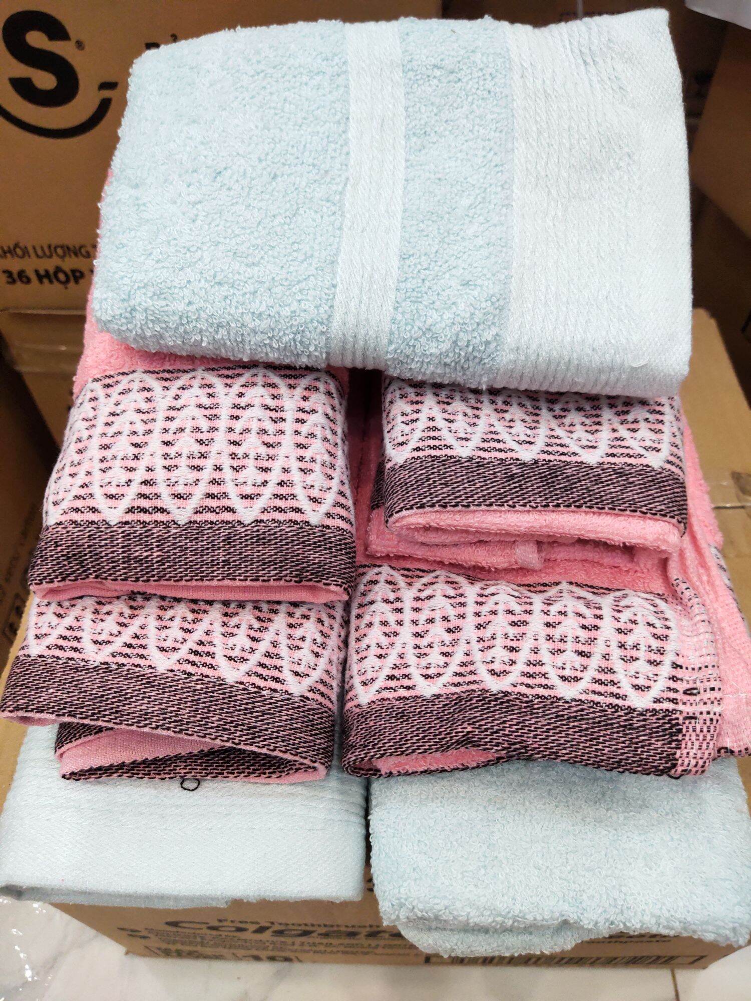 Khăn Bông sợi cotton (35cm x70cm)