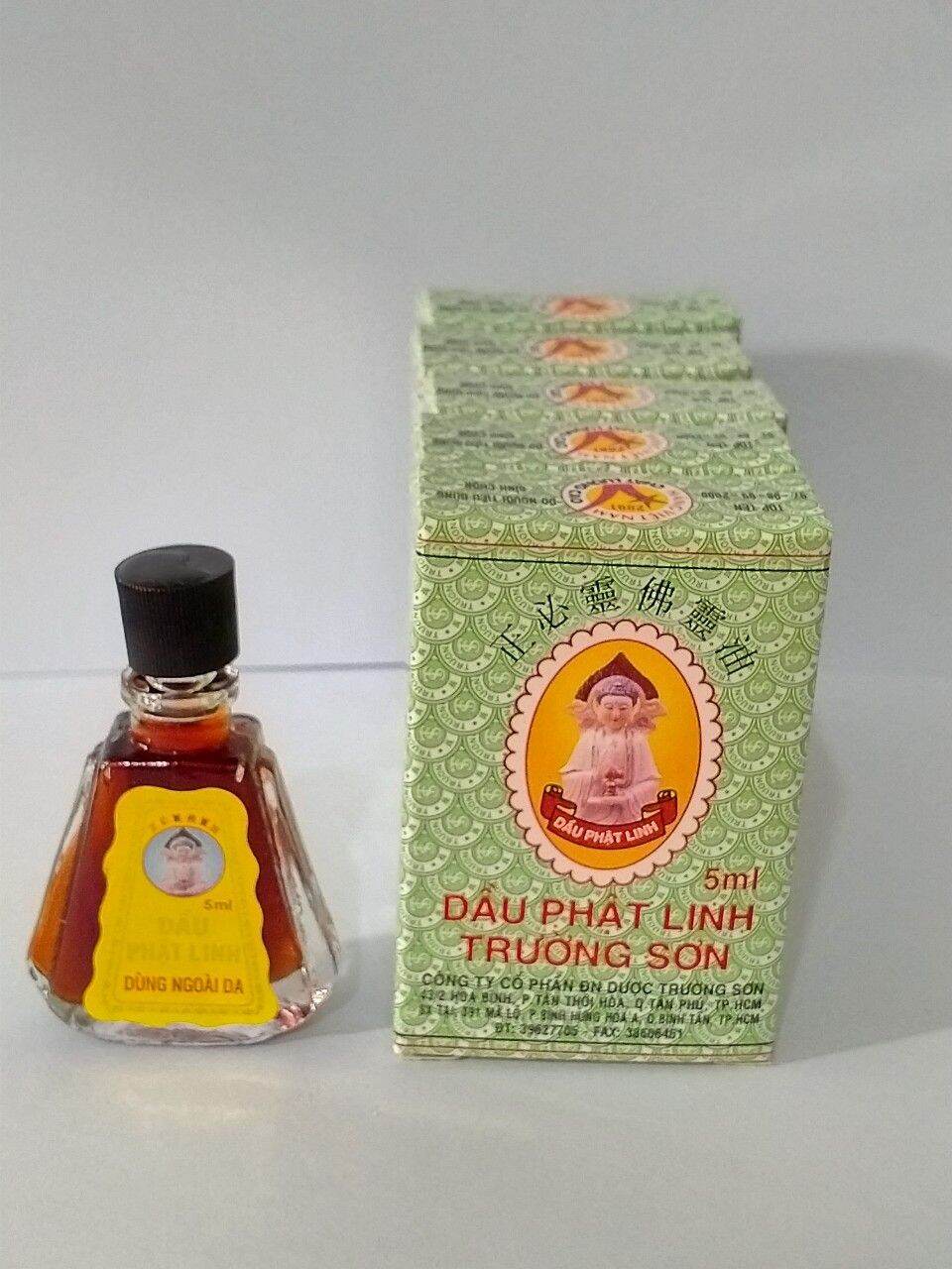 Combo 5 chai DẦU PHẬT LINH TRƯỜNG SƠN Chai 5 ml