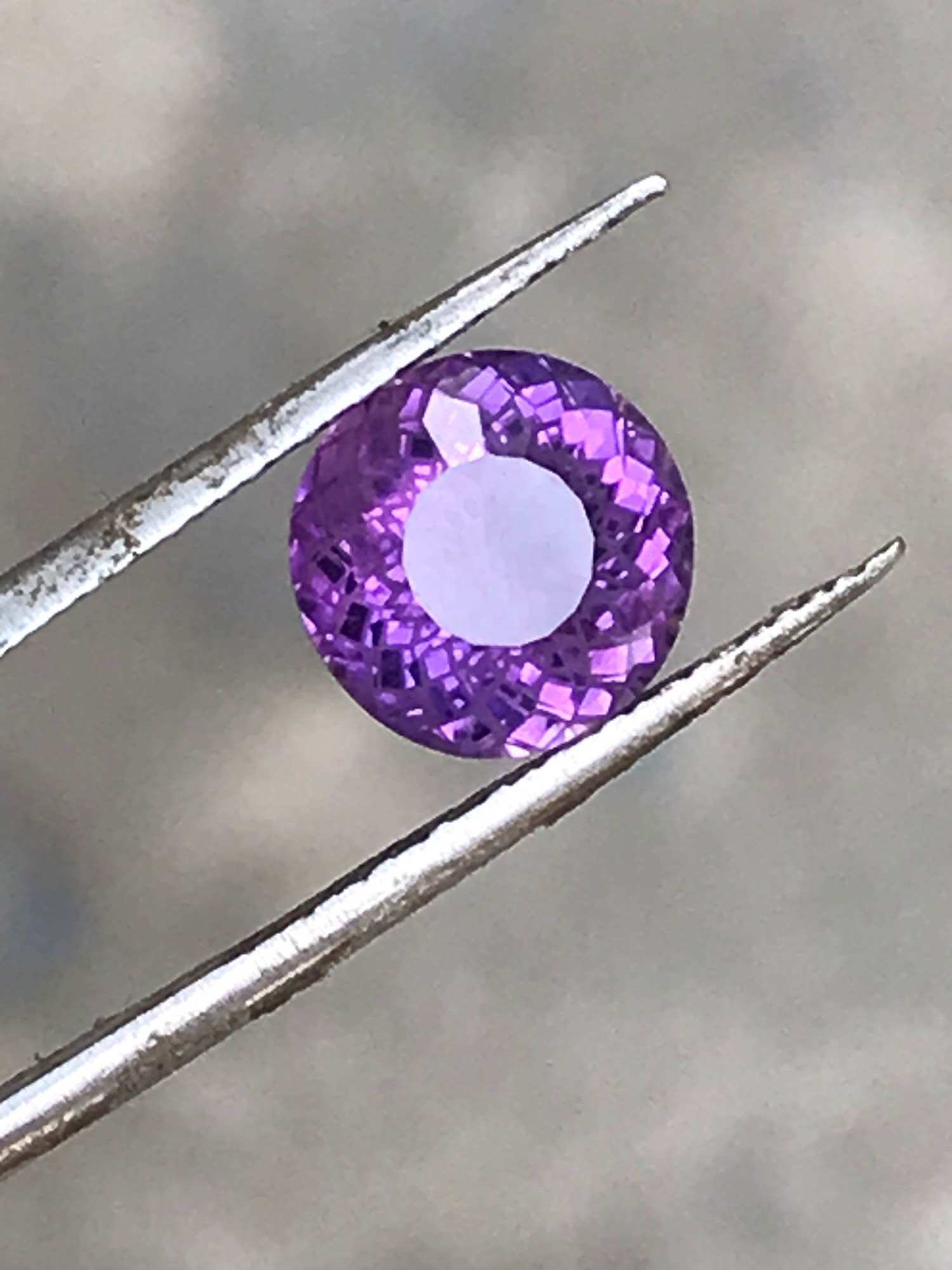 Đá amethyst (kt 9,2 mm)