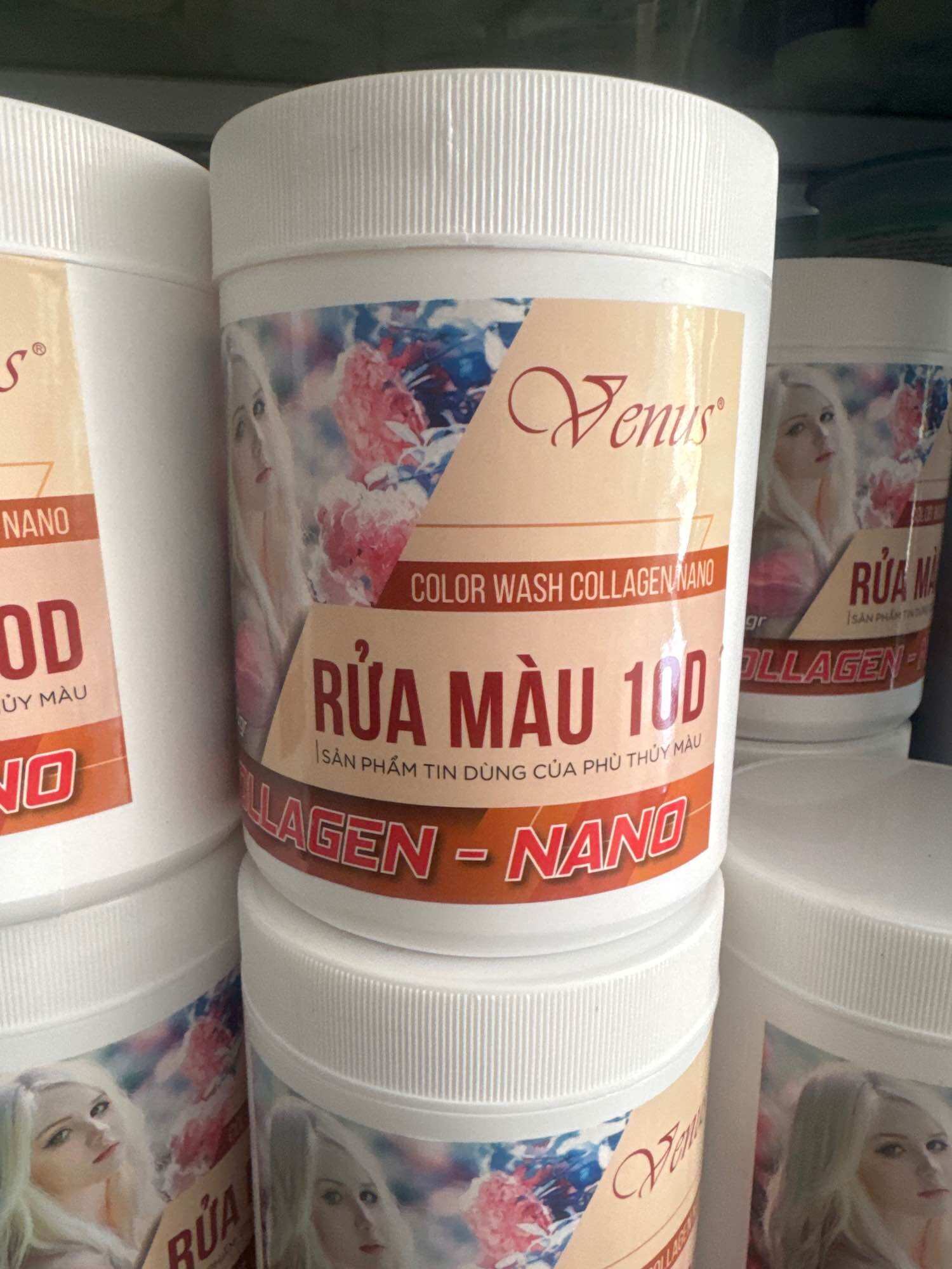 Bột tẩy tóc collagen Venus 10D