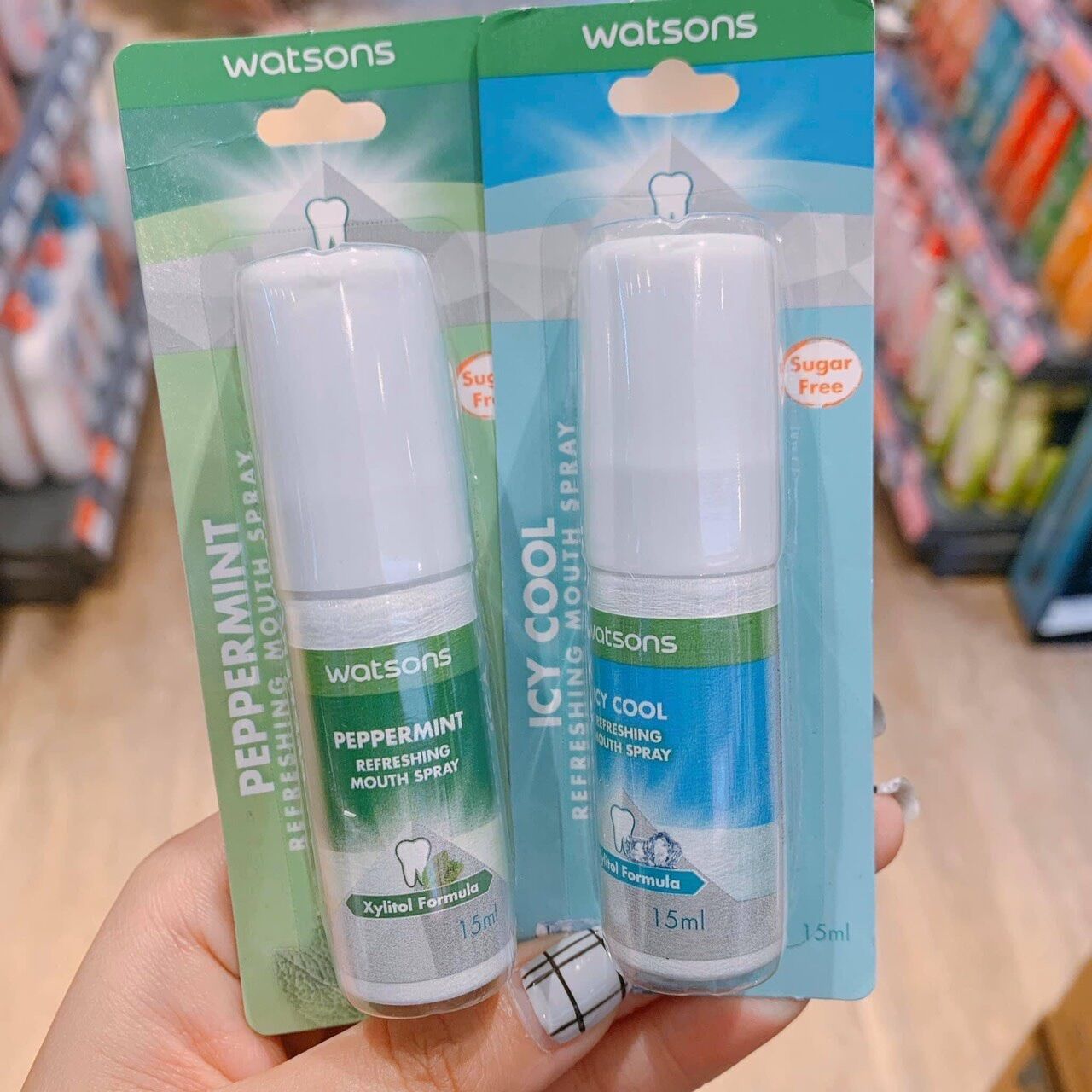 Xịt thơm miệng Waston Thái Lan