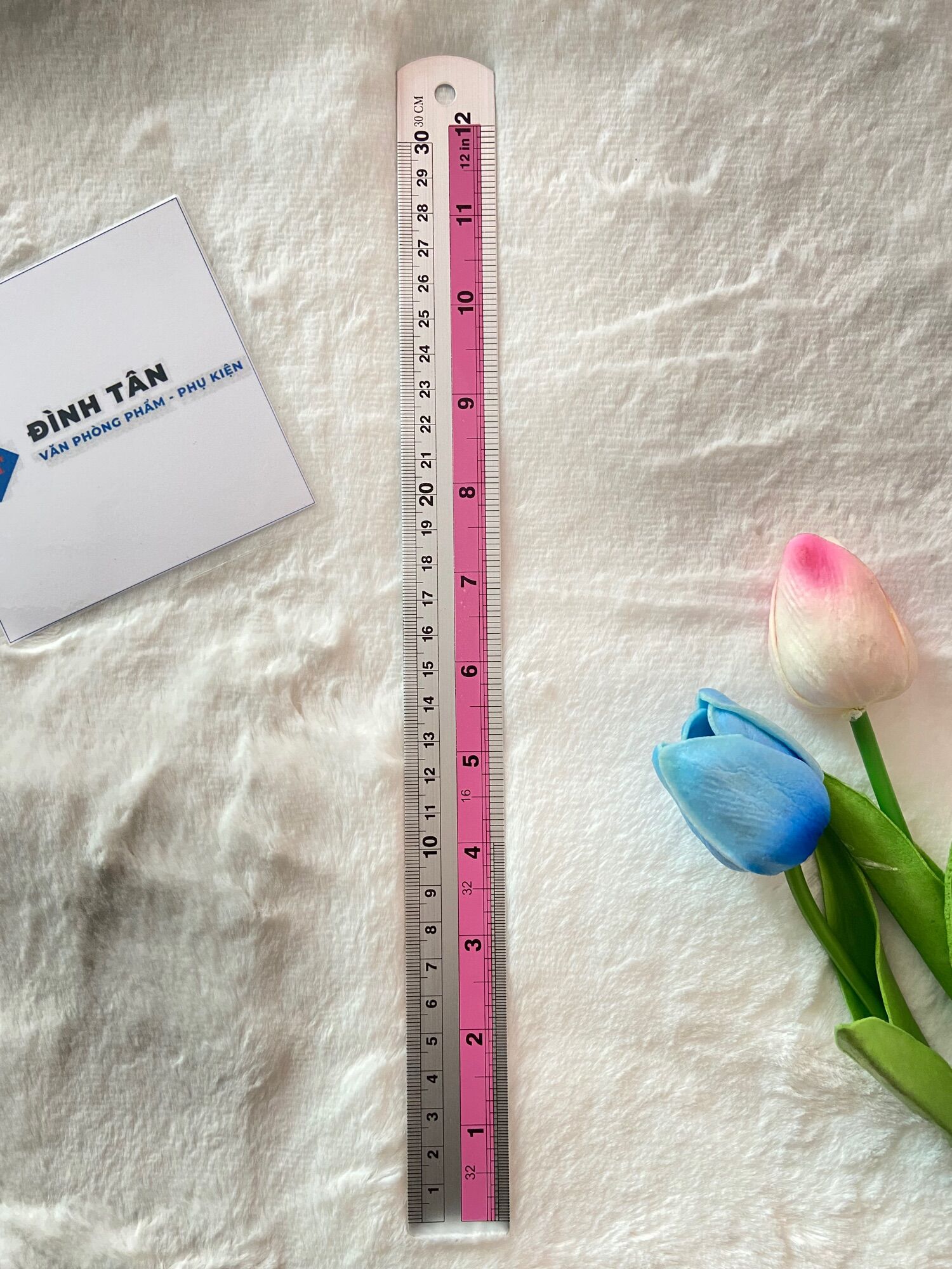 Thước Kẻ Sắt 20cm, 30cm