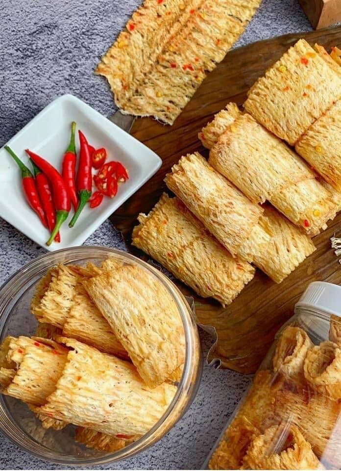Mực cán khô
Hủ 250gr
