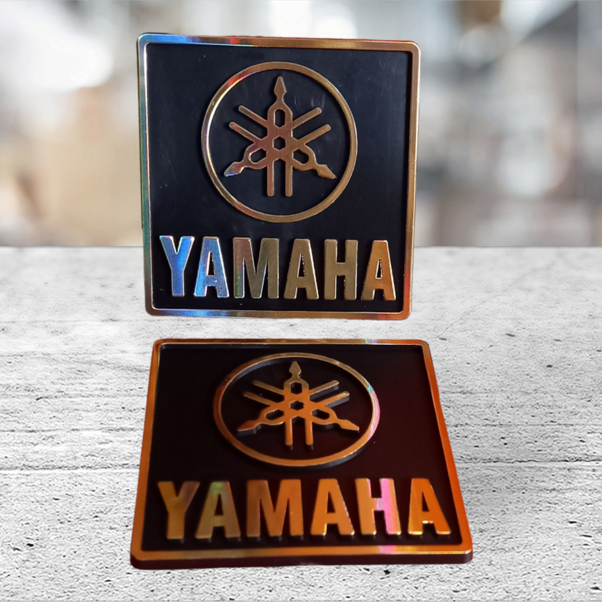 Tem Dán Thùng Loa YAMAHA Vuông ( 1 bộ 23k)