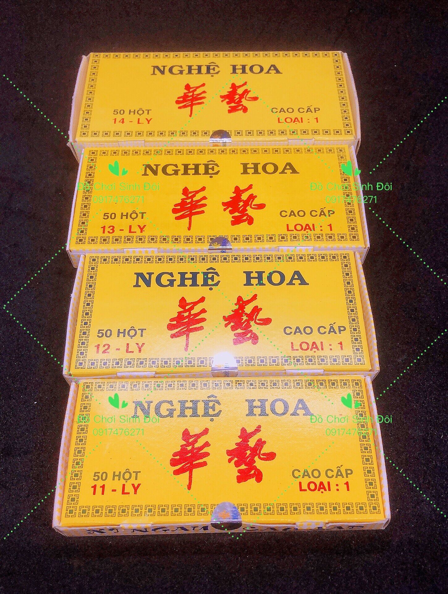 Xí ngầu 13 ly - 3 viên
