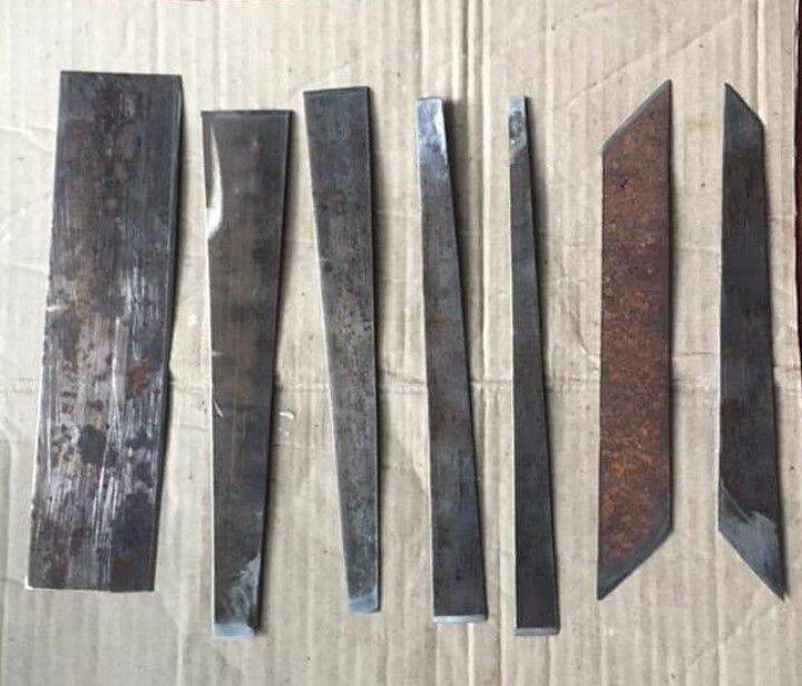 Bộ lưỡi nạo gỗ lưỡi lấy nền gỗ lưỡi vét nền gỗ mài sắc