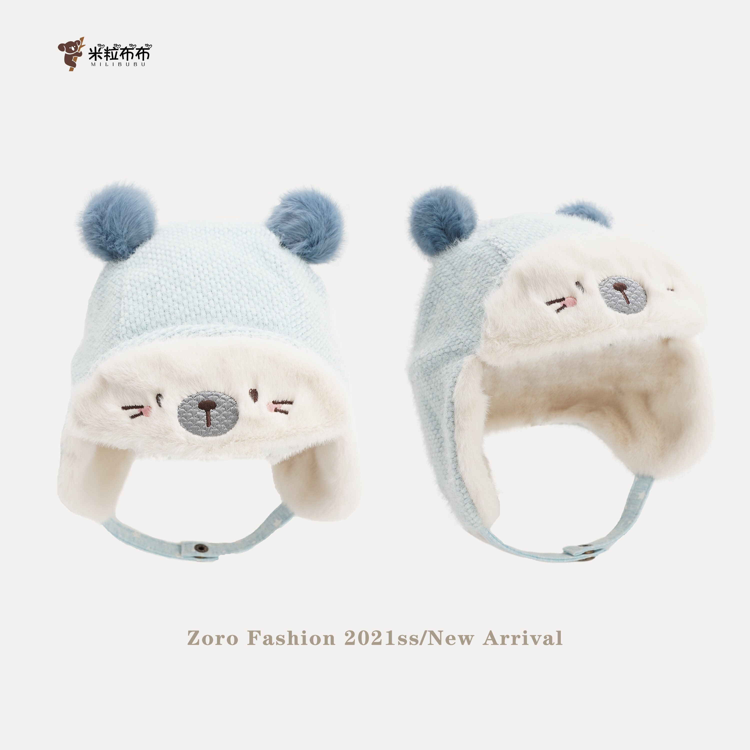 Mũ Em Bé Lôi Phong Mũ Lông Nhung Đáng Yêu Cho Trẻ Sơ Sinh Mùa Thu Đông Mũ Che Tai Cho Trẻ Sơ Sinh Giữ Ấm Dày Dặn Mùa Đông Mới Sinh