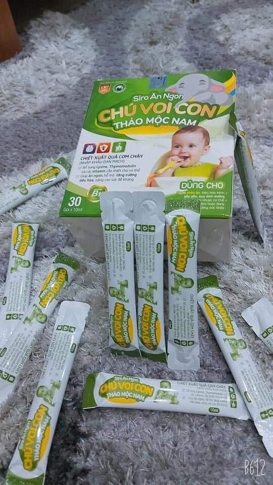 Siro Ăn Ngon Chú Voi Con