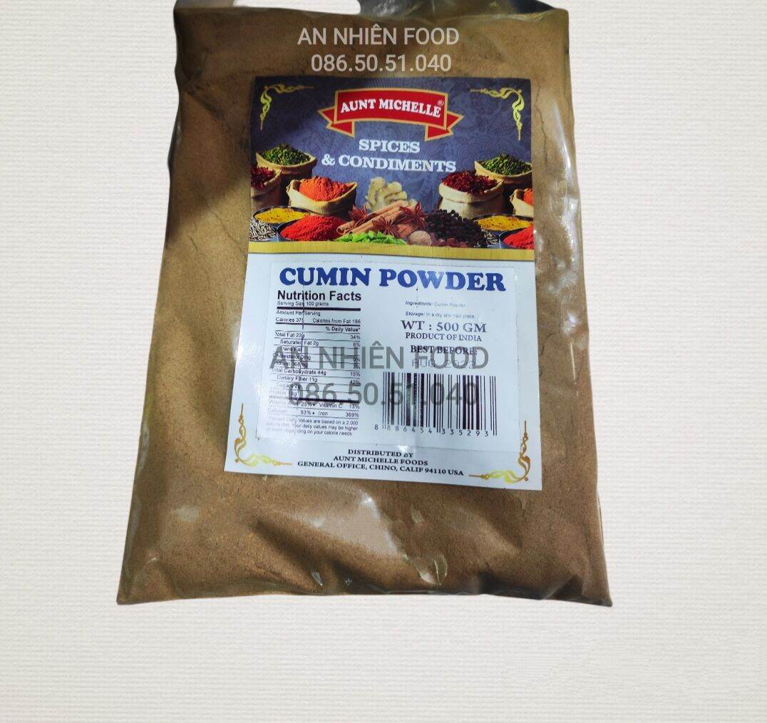 Cumin Powder Bột Gia Vị Aunt Michelle 500 Gram