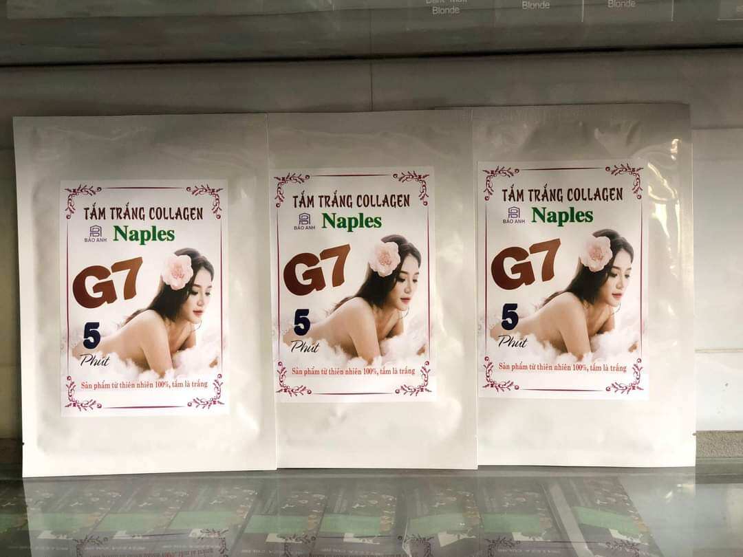 TẮM TRẮNG G7 5 PHÚT TRẮNG
