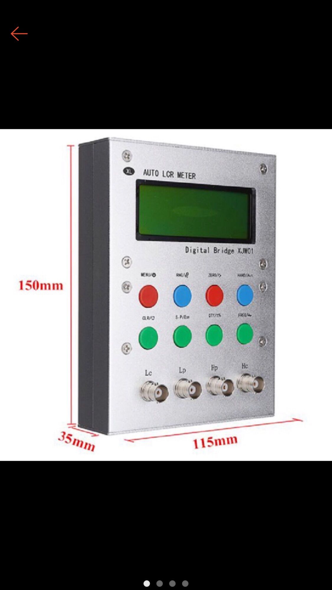 Máy đo lcr full hộp 4 dây