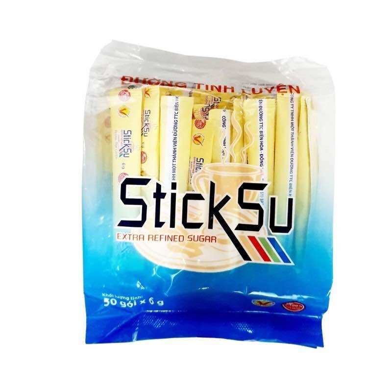 Bịch 50 Gói Đường Que Tinh Luyện BH Tiện Lợi, Vệ Sinh, Bảo Quản MTA-MART2