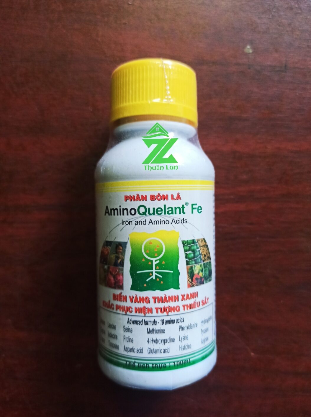 Phân bón lá amino quelant fe - bổ sung sắt, ngăn ngừa vàng lá lọ 100ml