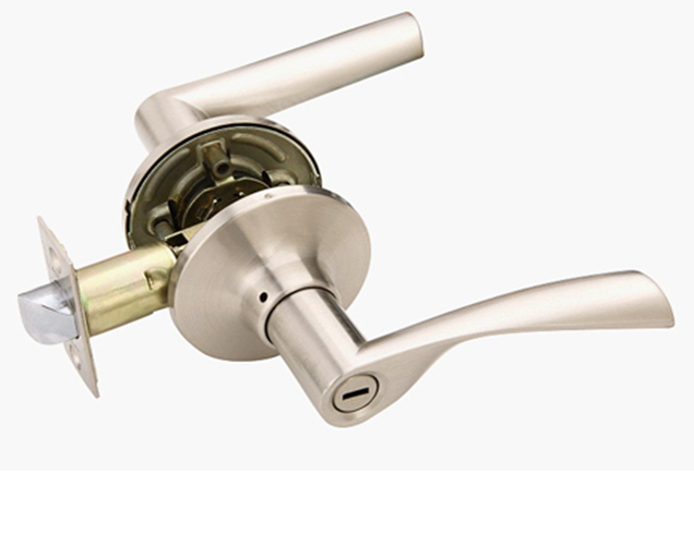 Khoá tròn gạt yale 5377 màu bạc cao cấp
