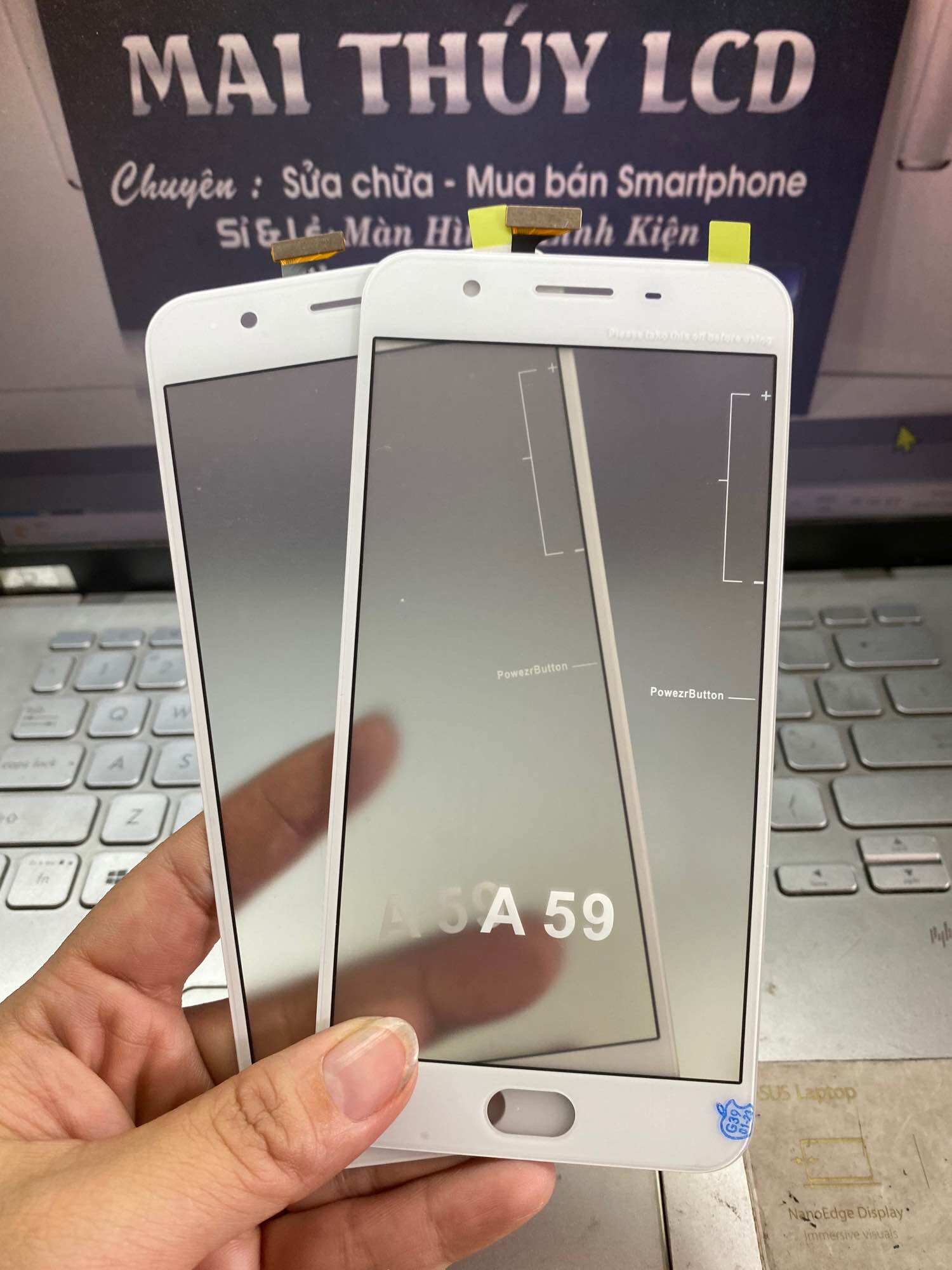 Cảm ứng oppo f1s/a59