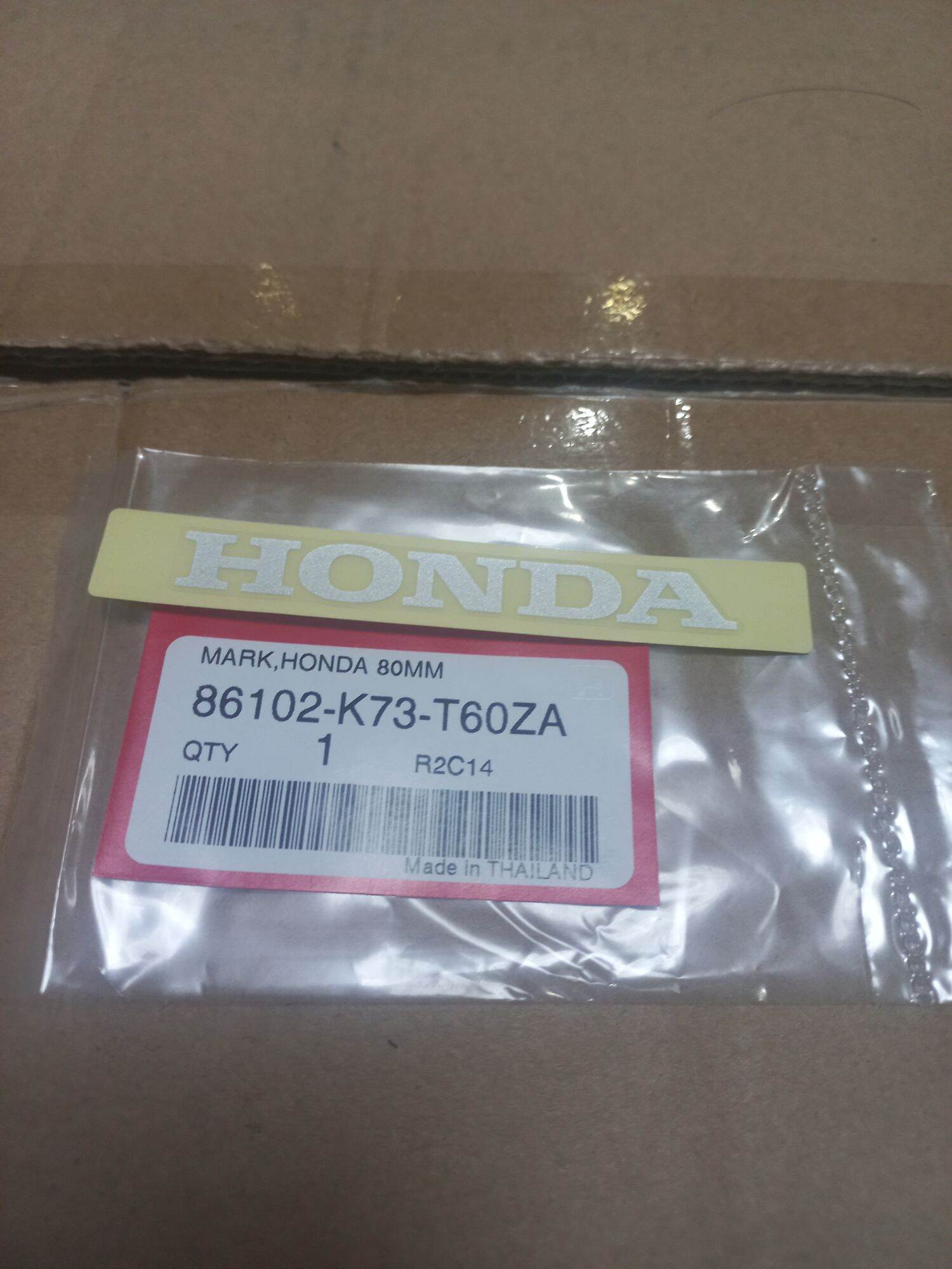 Chữ Honda Trắng , Đen 80mm Tem Thái