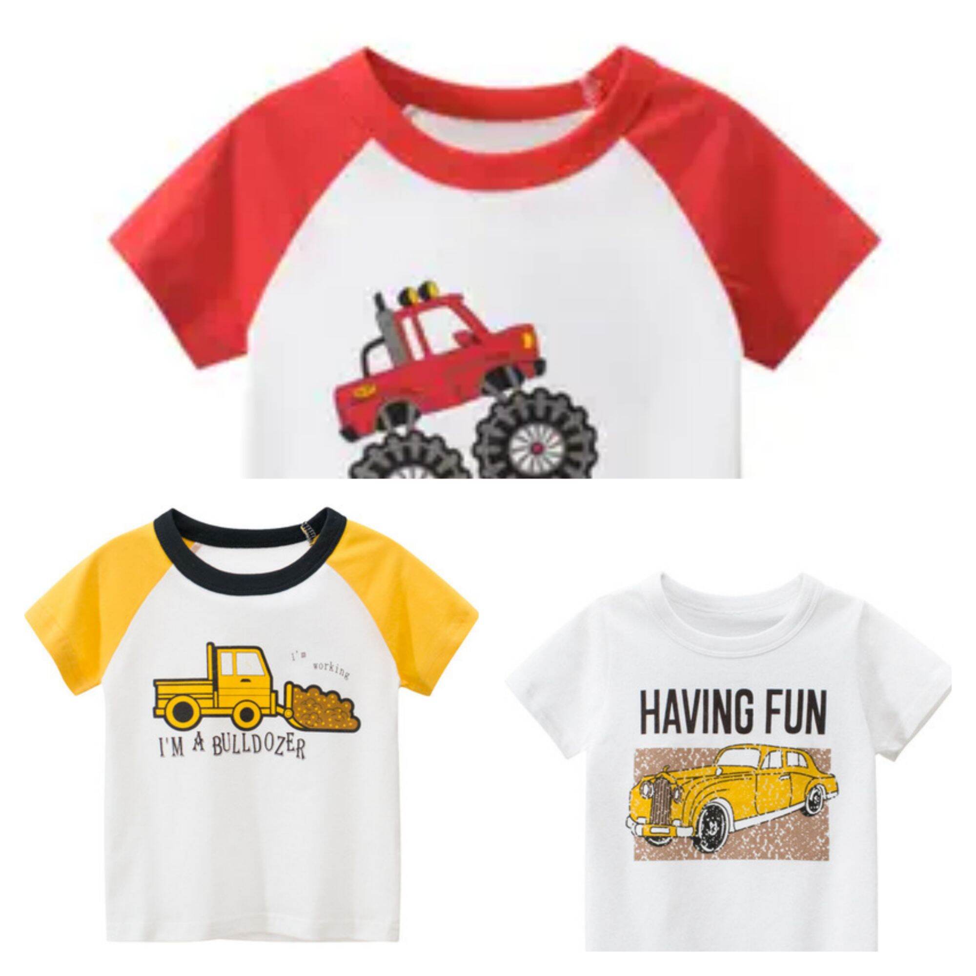Combo 3 áo thun bé trai 27kids