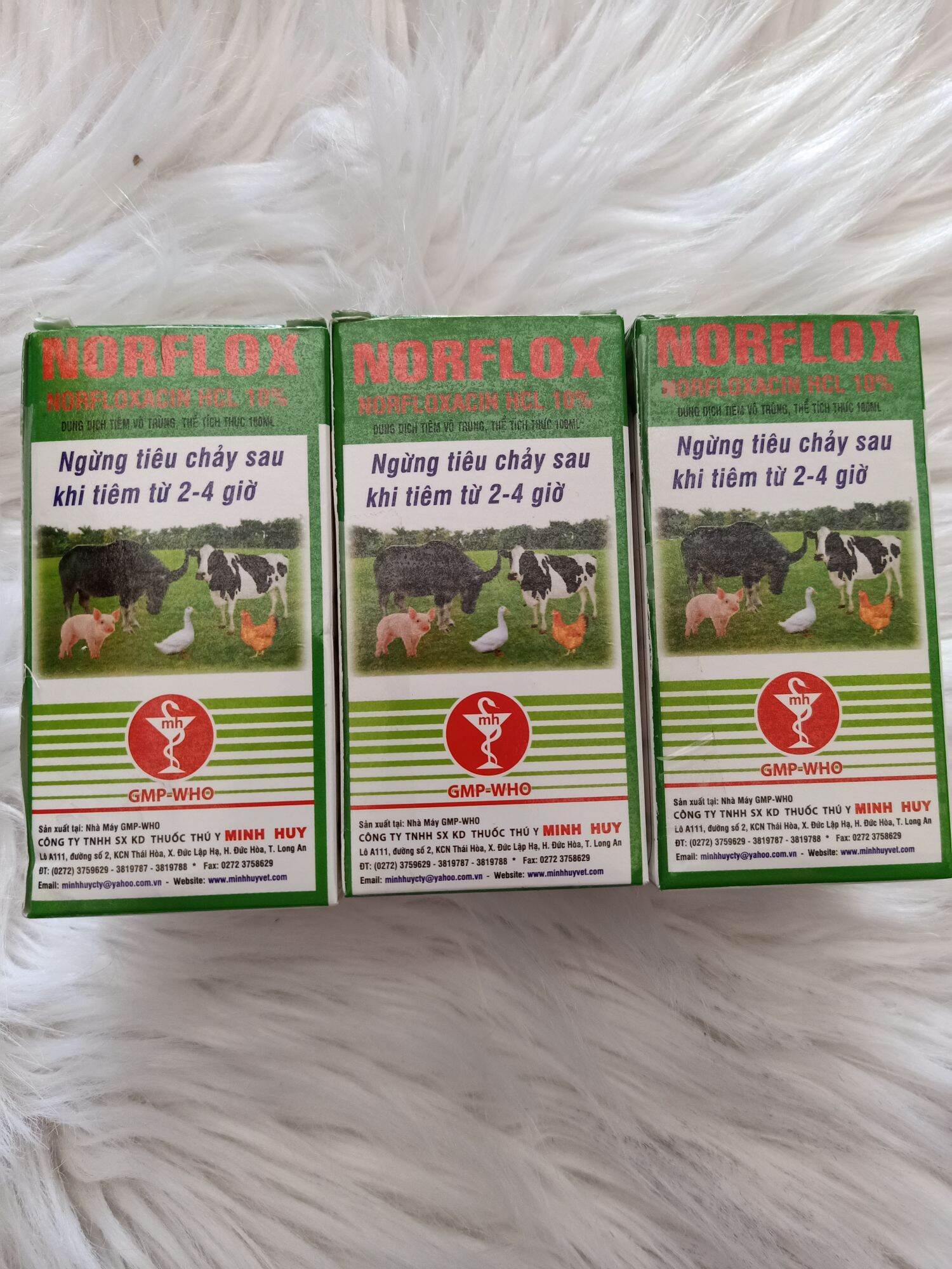 NORFLOX 100ml ngưng tiêu chảy đau 2-4 giờ