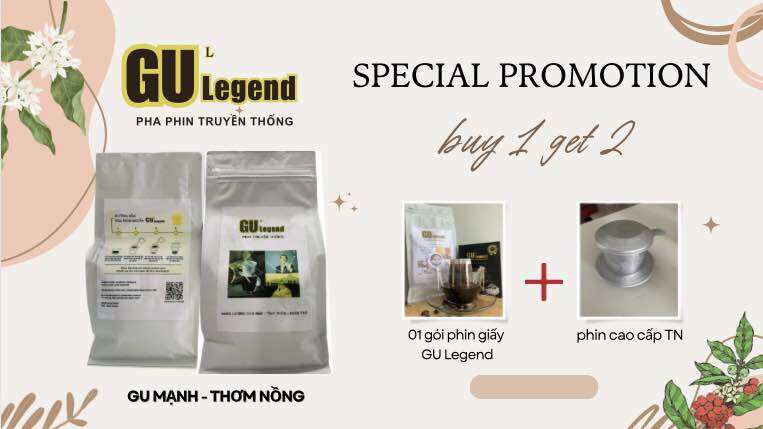 Cafe phin giấy gu legend