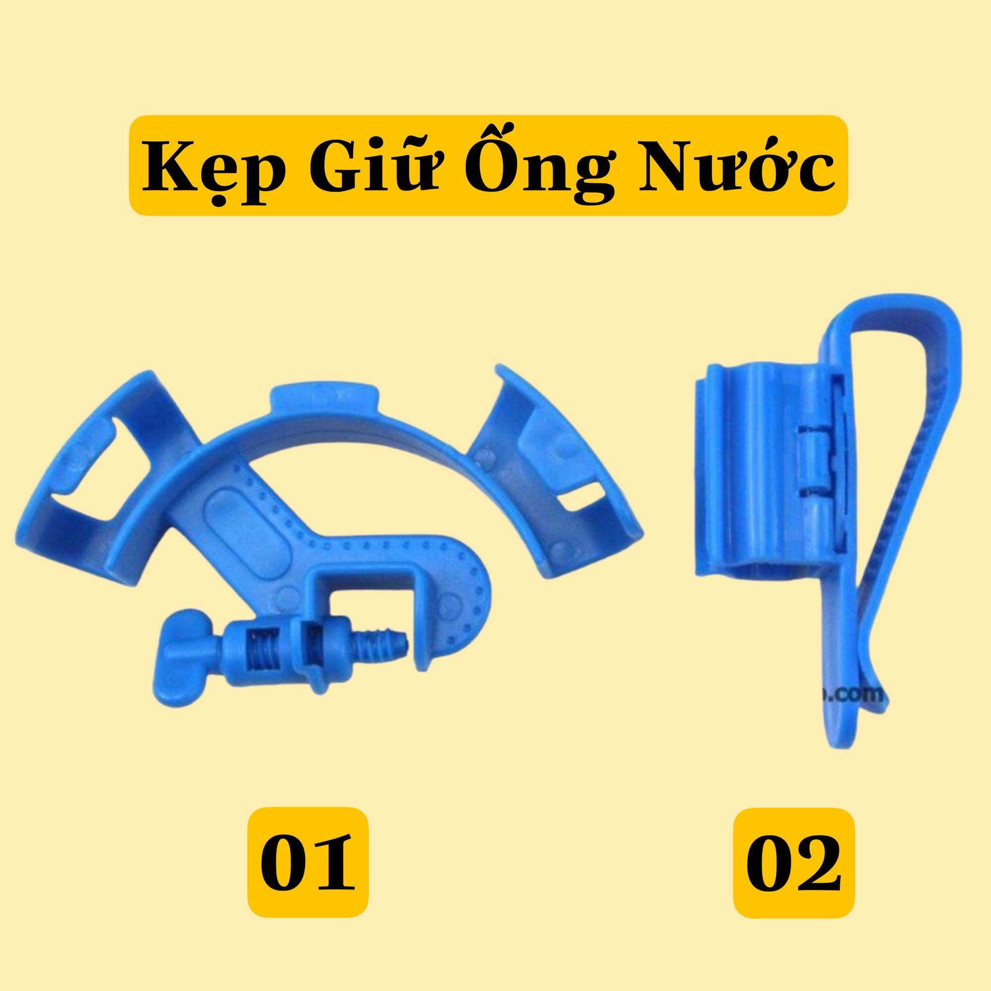 Kẹp giữ ống nước - kẹp cố định ống nước thay nước bể cá