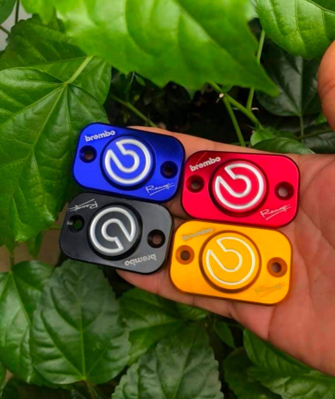 Nắp bình dầu brembo gắn mọi dòng xe