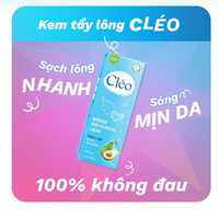 Kem Tẩy Lông Chiết Xuất Từ Bơ CLEO 50g