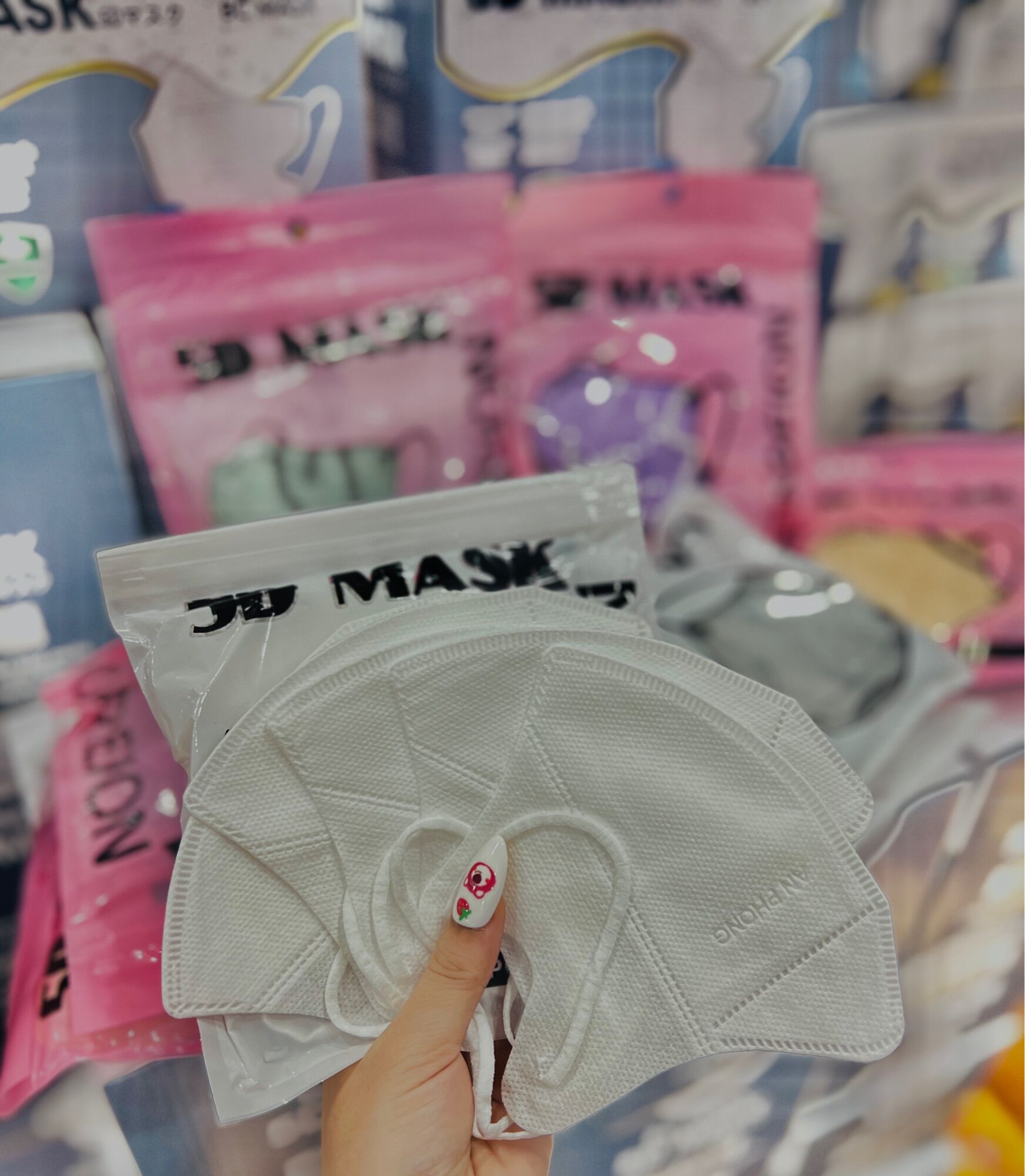 Combo 100c KHẨU TRANG 5D AN PHONG MIX MÀU