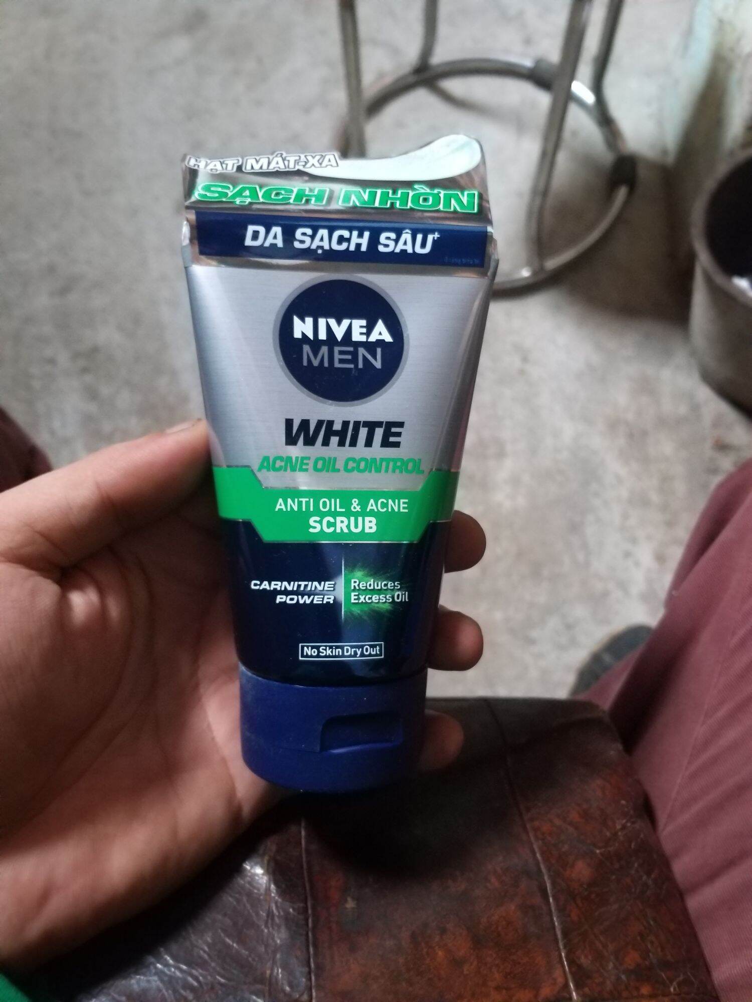 Sữa rửa mặt NIVEA men 100g