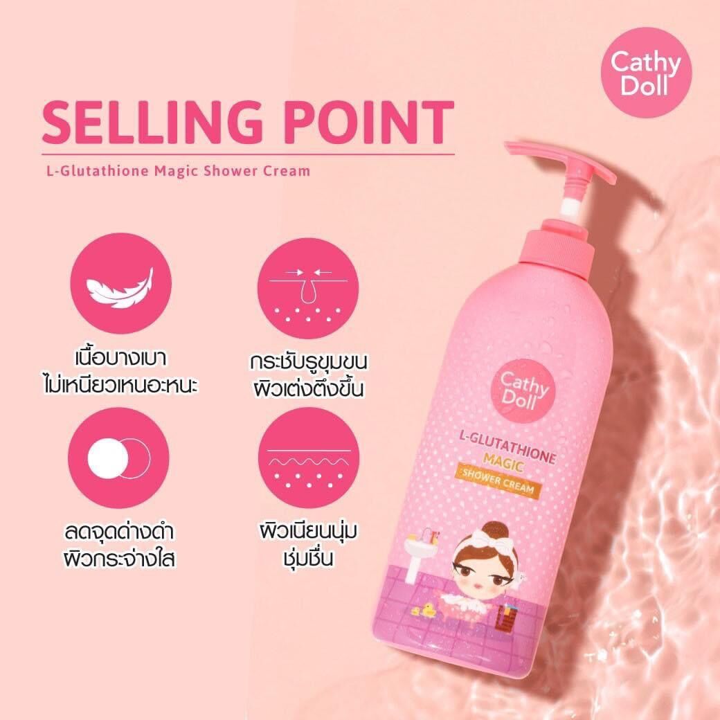 Sữa tắm trắng da cathy doll thái lan