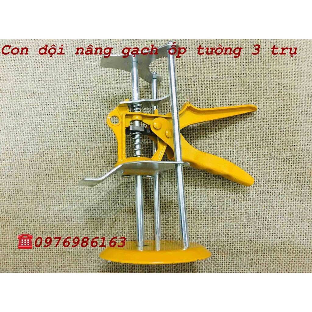 Kích kê gạch ốp lát tường 3 trụ