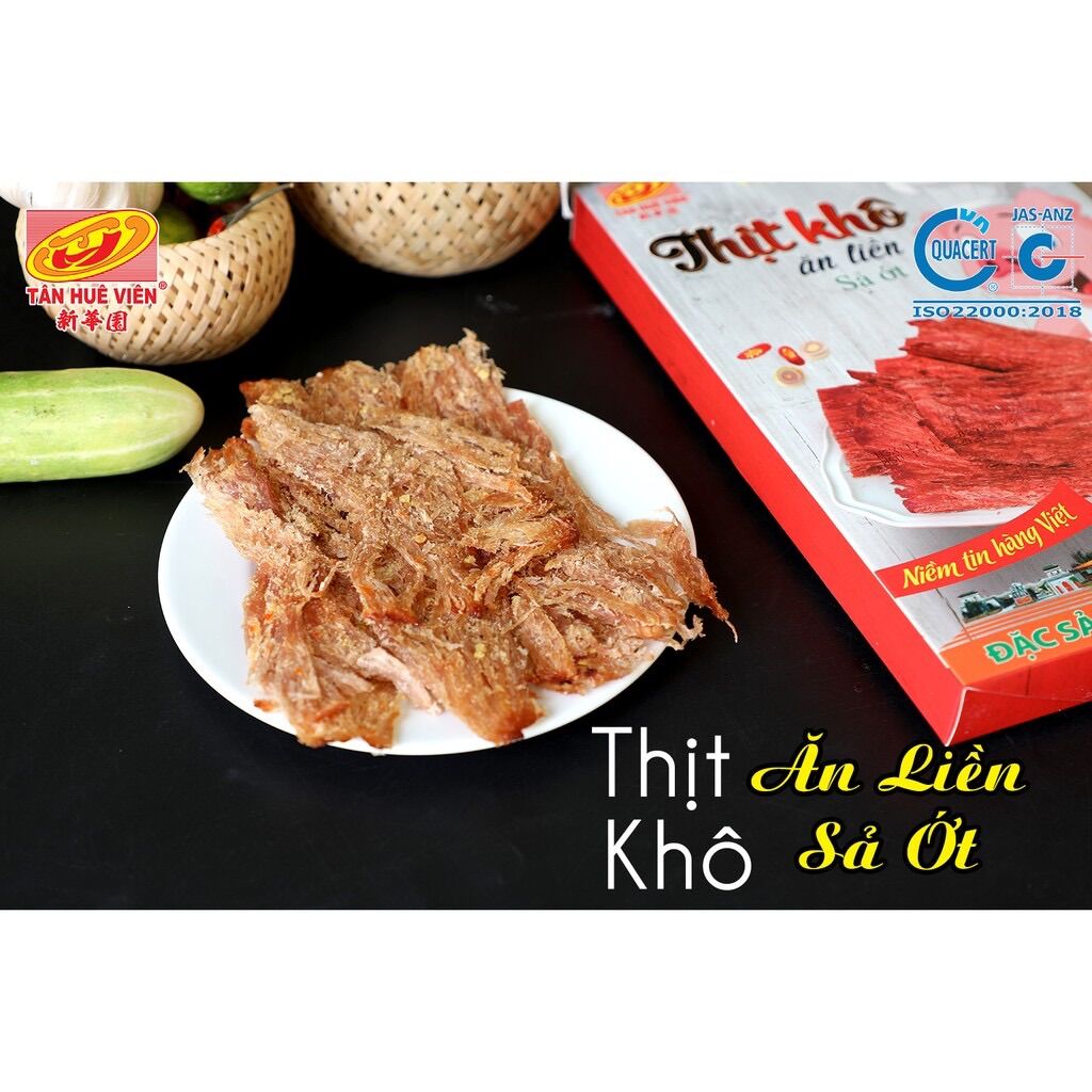 Thịt khô sả ớt Tân Huê Viên (hộp 200g)