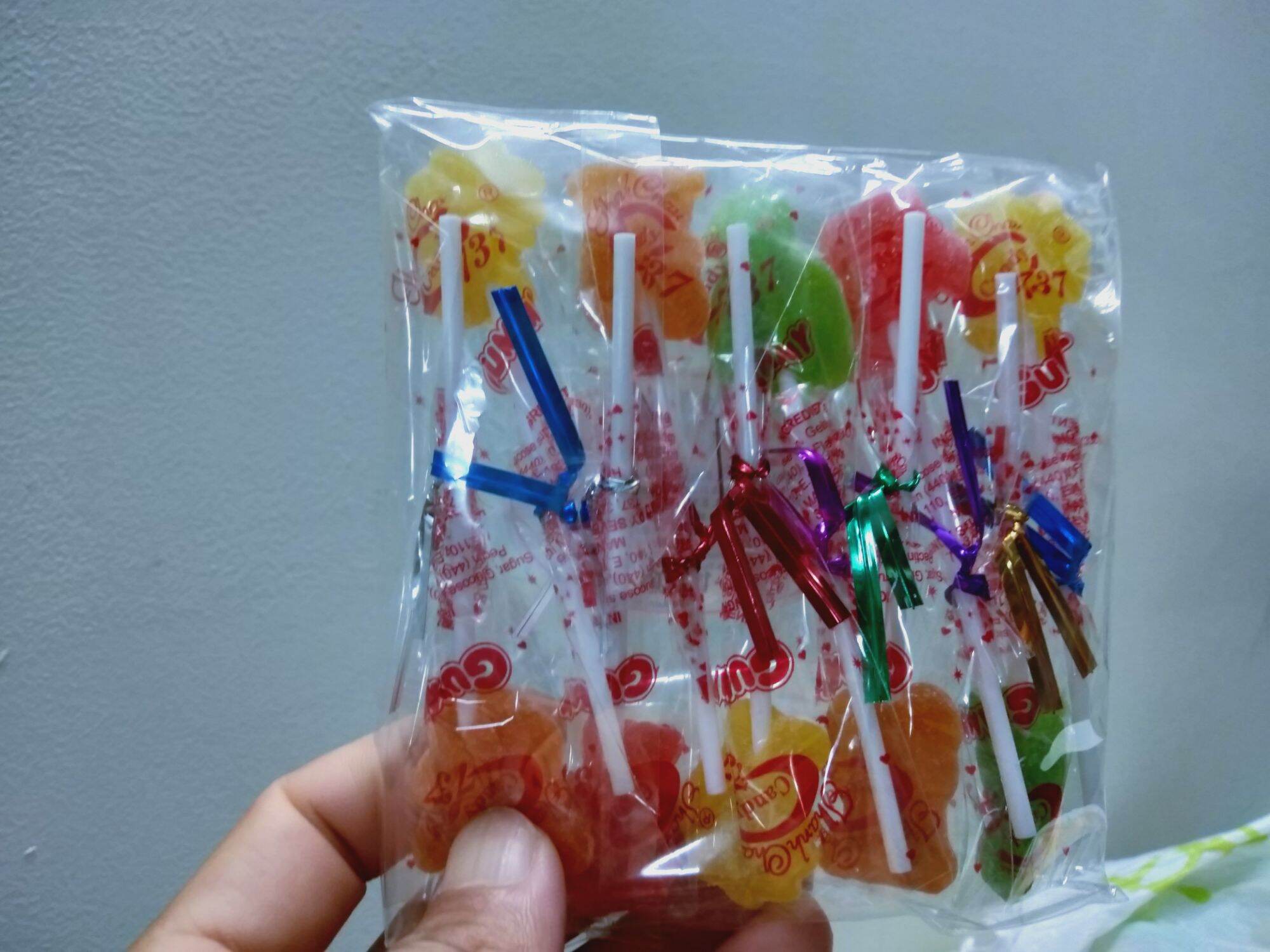 Combo 5 bịch kẹo dẻo Candy pham, hình con thú [1 bịch 10 cây kẹo dẻo]