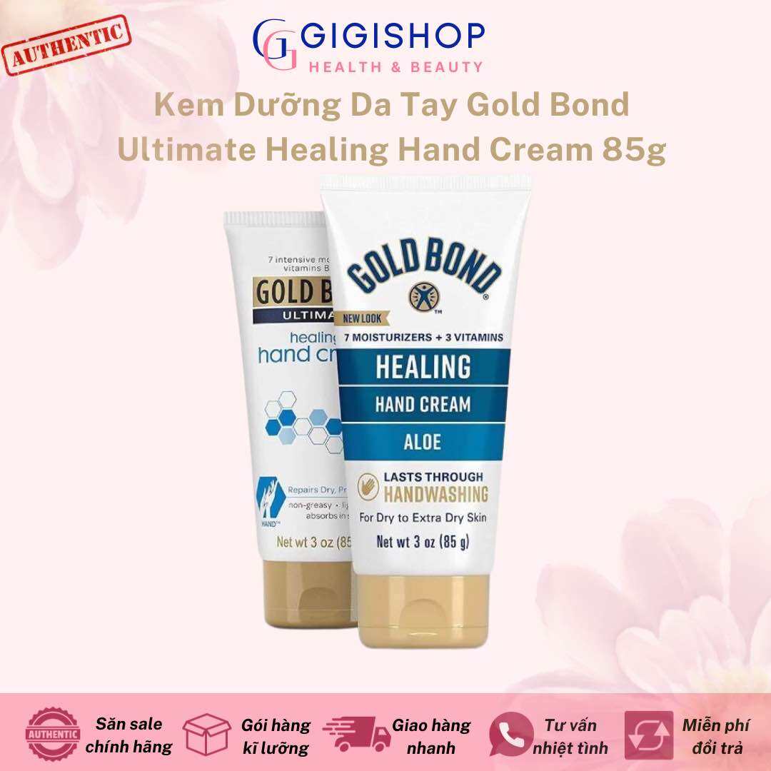 [Bill US] Kem Dưỡng Da Tay Gold Bond Ultimate Healing Hand Cream 85g
