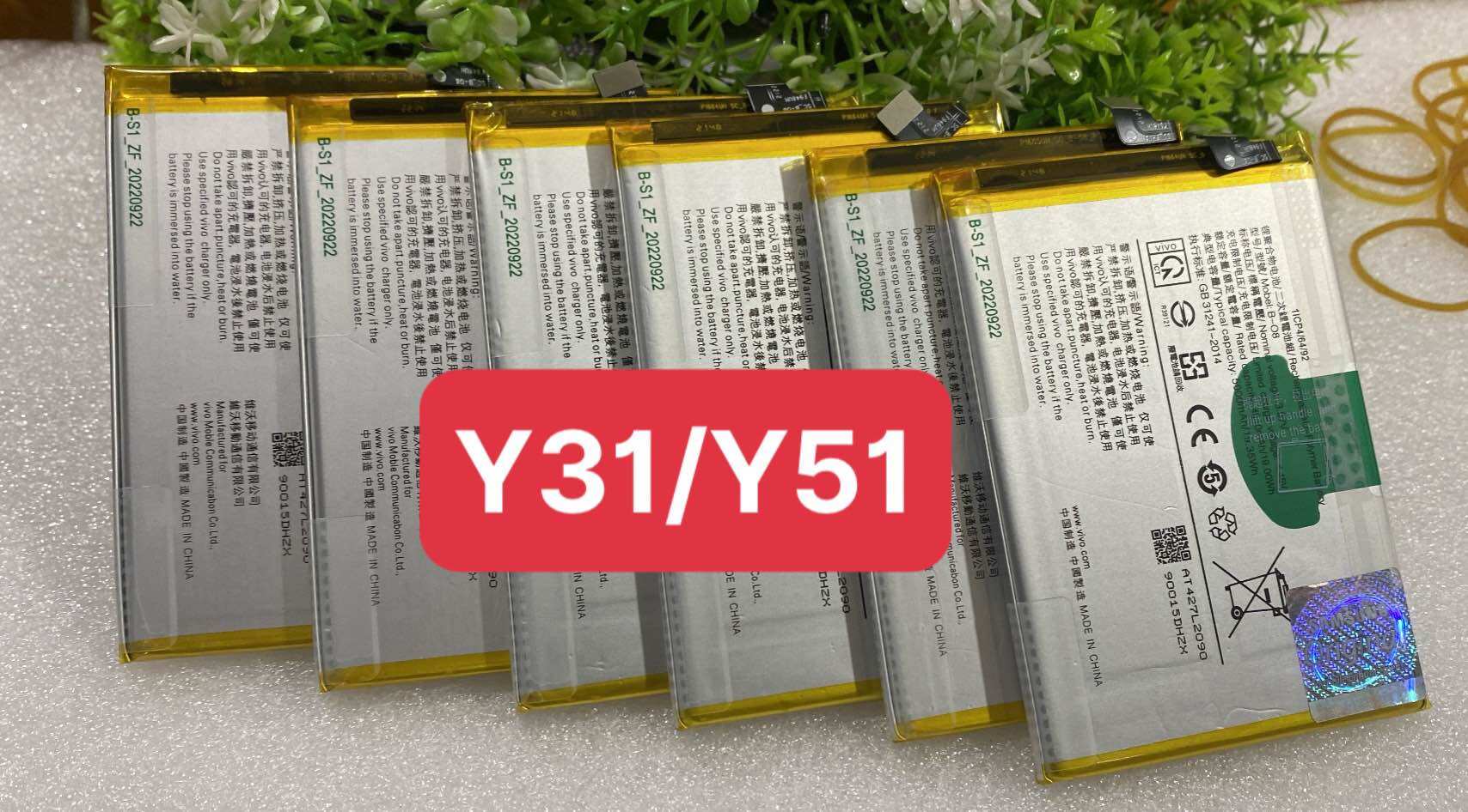 Pin vivo b-08 / y31 / y31s / y52s / y51 zin mới,thay pin điện thoại vivo y31,y31s,y51 2020,y52s 2022 hàng chuẩn giá tốt