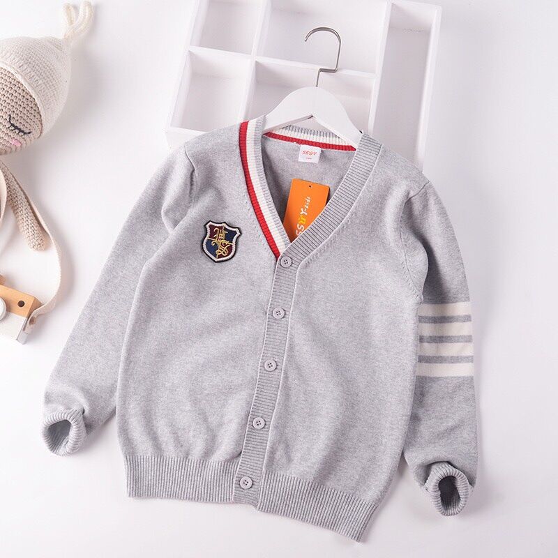Áo len cardigan size đại cho bé đến 52kg