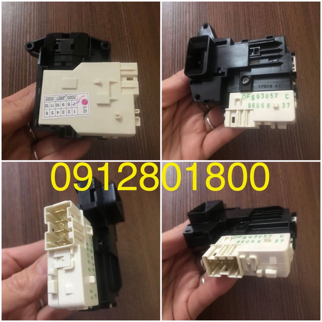 Công tắc khoá cửa máy giặt LG cửa ngang đời mới hãng