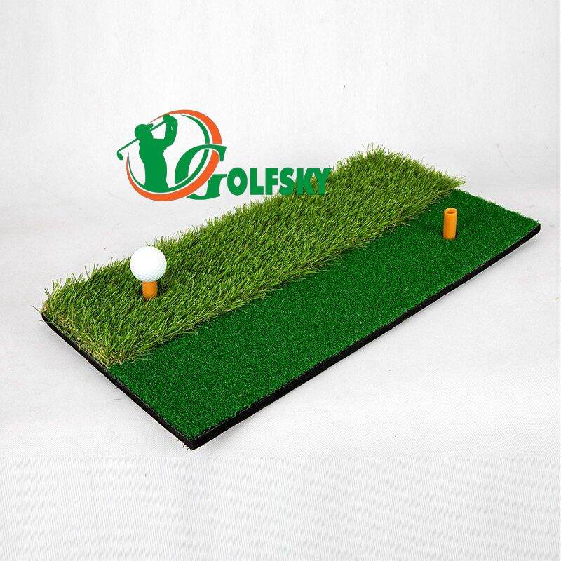 Thảm Golf Swing Kích Thước 30cm x 60cm - Tặng kèm tee cao su và bóng golf