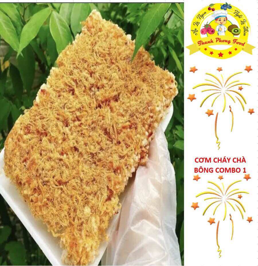 Cơm cháy siêu chà bông túi zip 200gr
